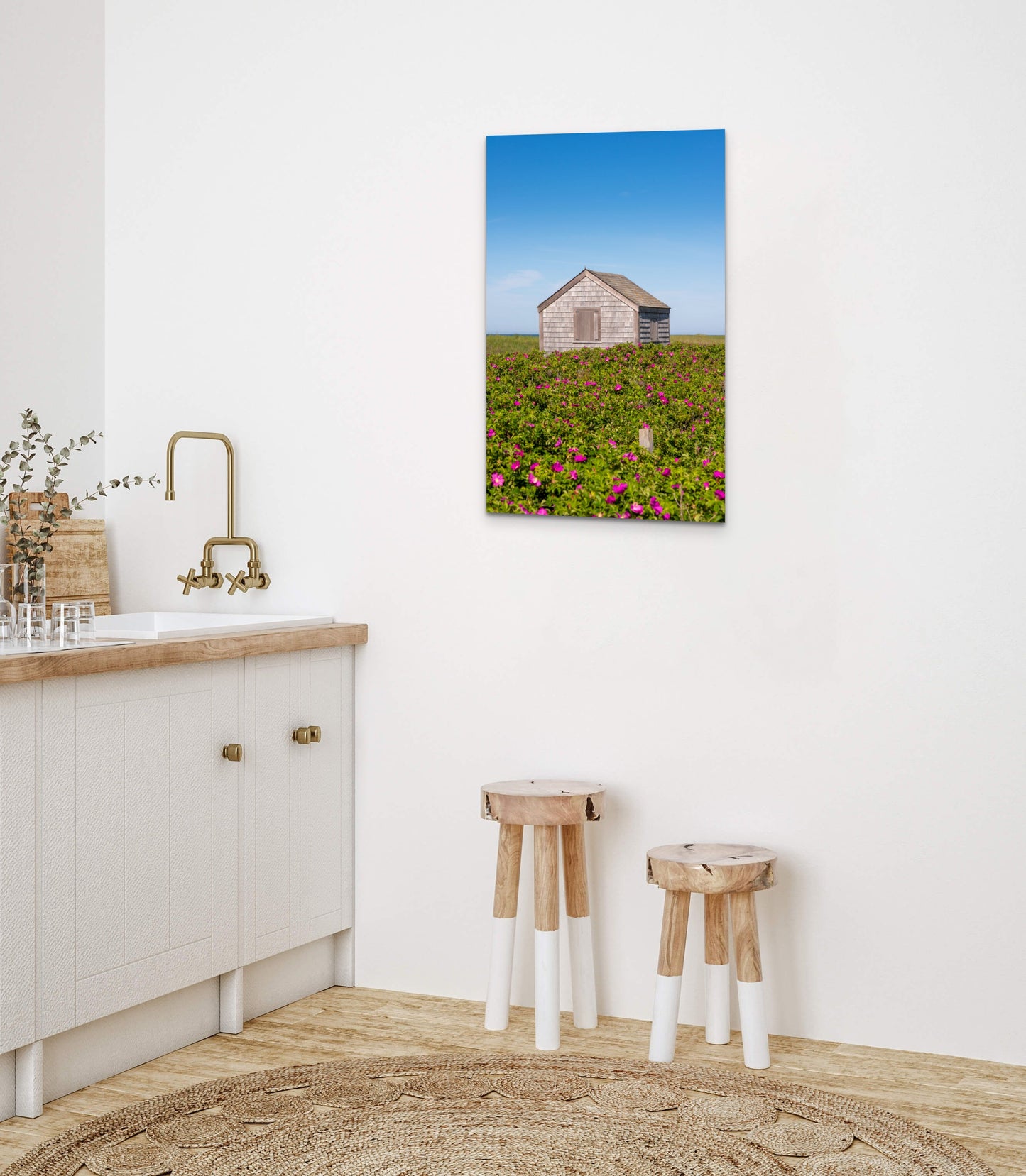 36x24" Print on Metal: Miacomet Shack (Gallery Display)