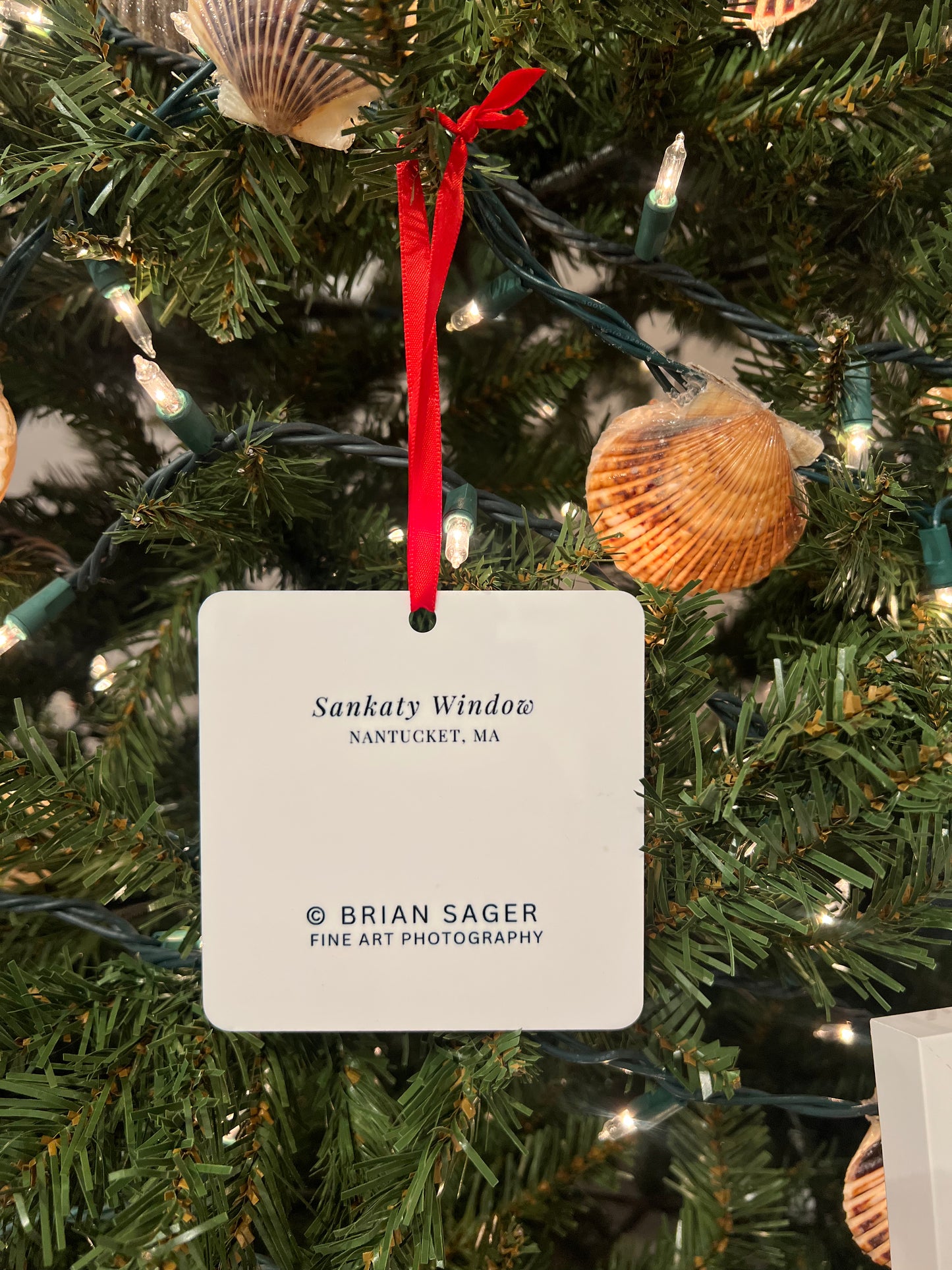 Sankaty Lighthouse Detail Ornament