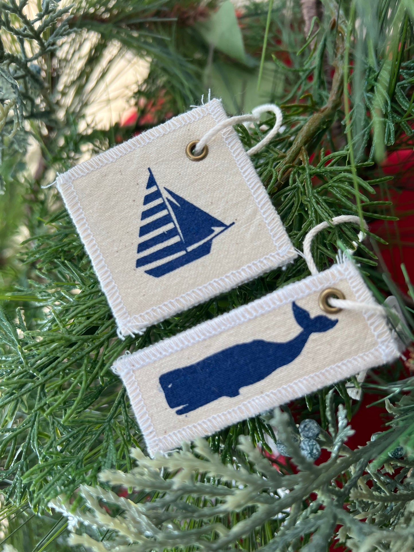 Canvas Nautical Ornament