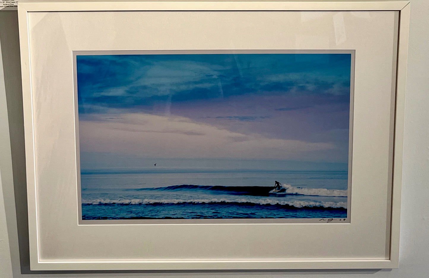 20x30" Framed Print: Cisco Surf (Gallery Display)