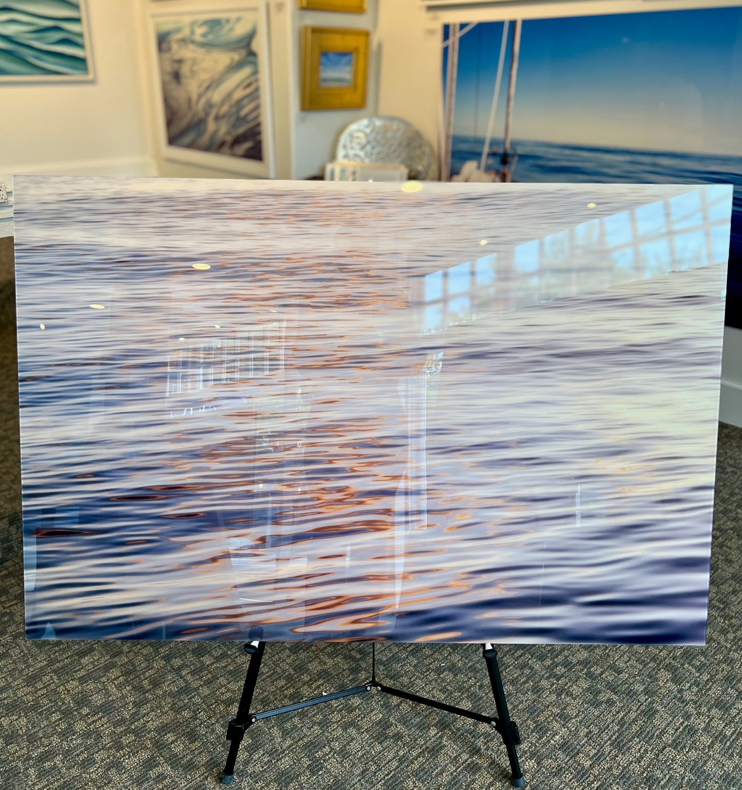 30x45" Print Under Acrylic: Hound Sunrise (Gallery Display)