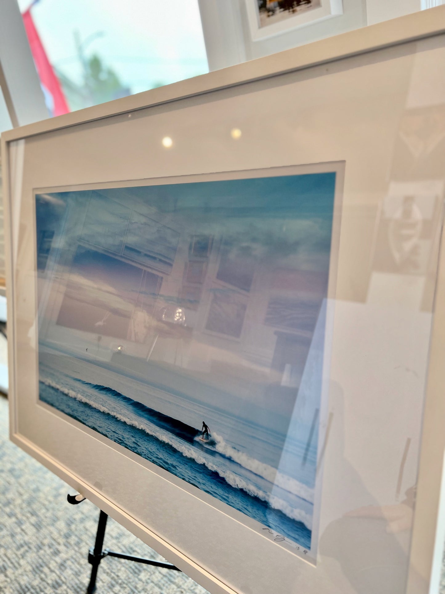 20x30" Framed Print: Cisco Surf (Gallery Display)