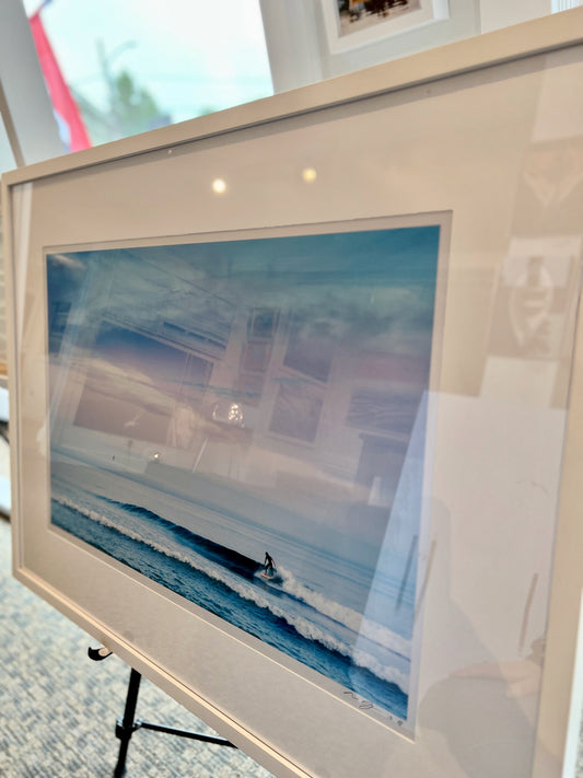 20x30" Framed Print: Cisco Surf (Gallery Display)