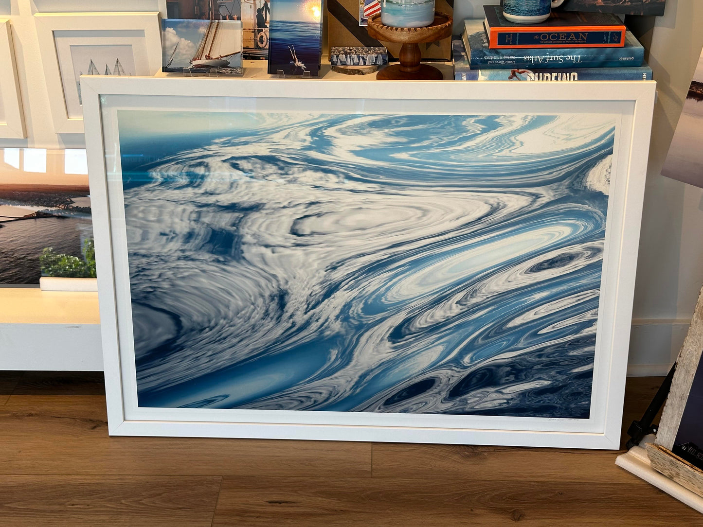 30x45" Print - Standard White Frame