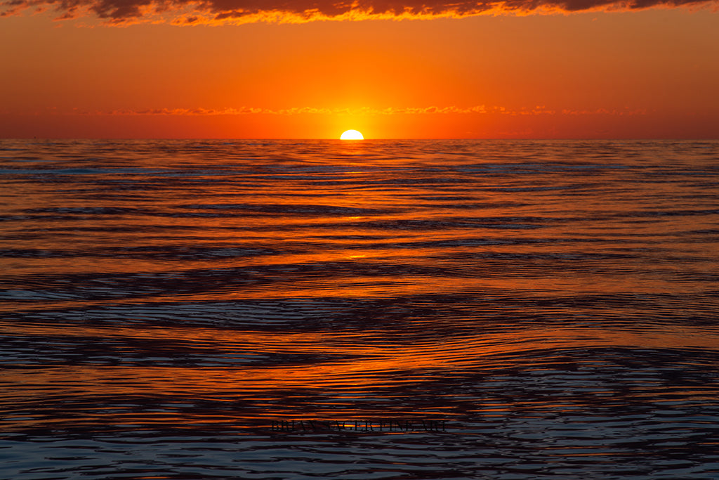 Red Sunrise at The Race, No. 0271