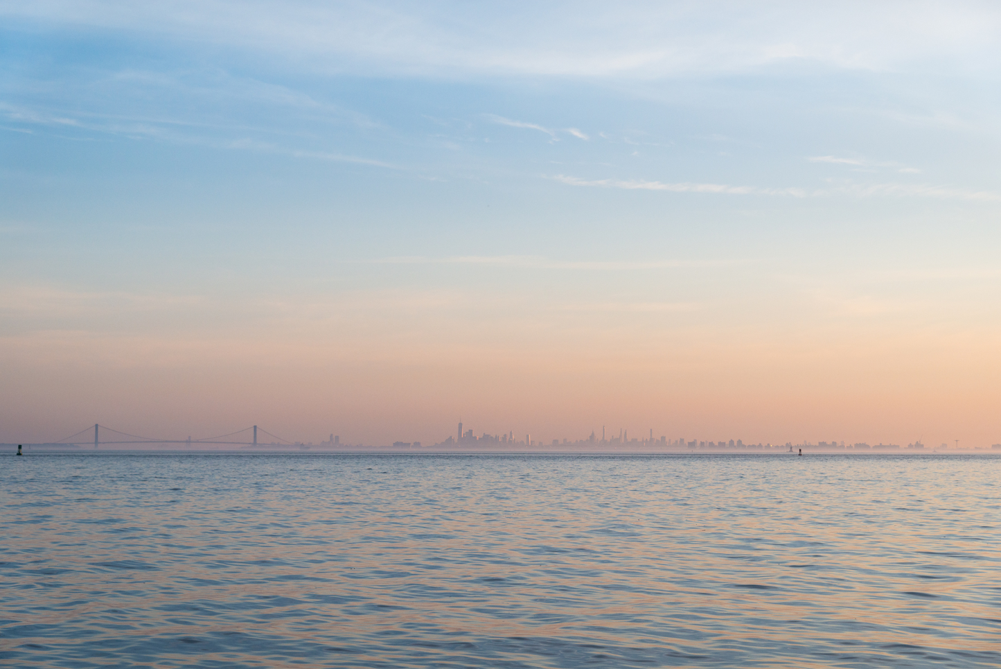 Manhattan Skyline at Dawn, No. 0894