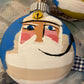 Sea Folk Painted Ornament