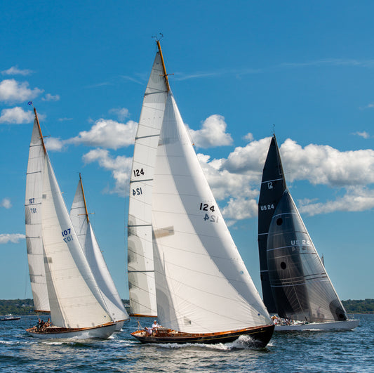 Newport Yacht Regatta: Acrylic Block