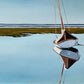 Low Tide // Framed 24 x 12" Original Oil by Brenda Henriquez