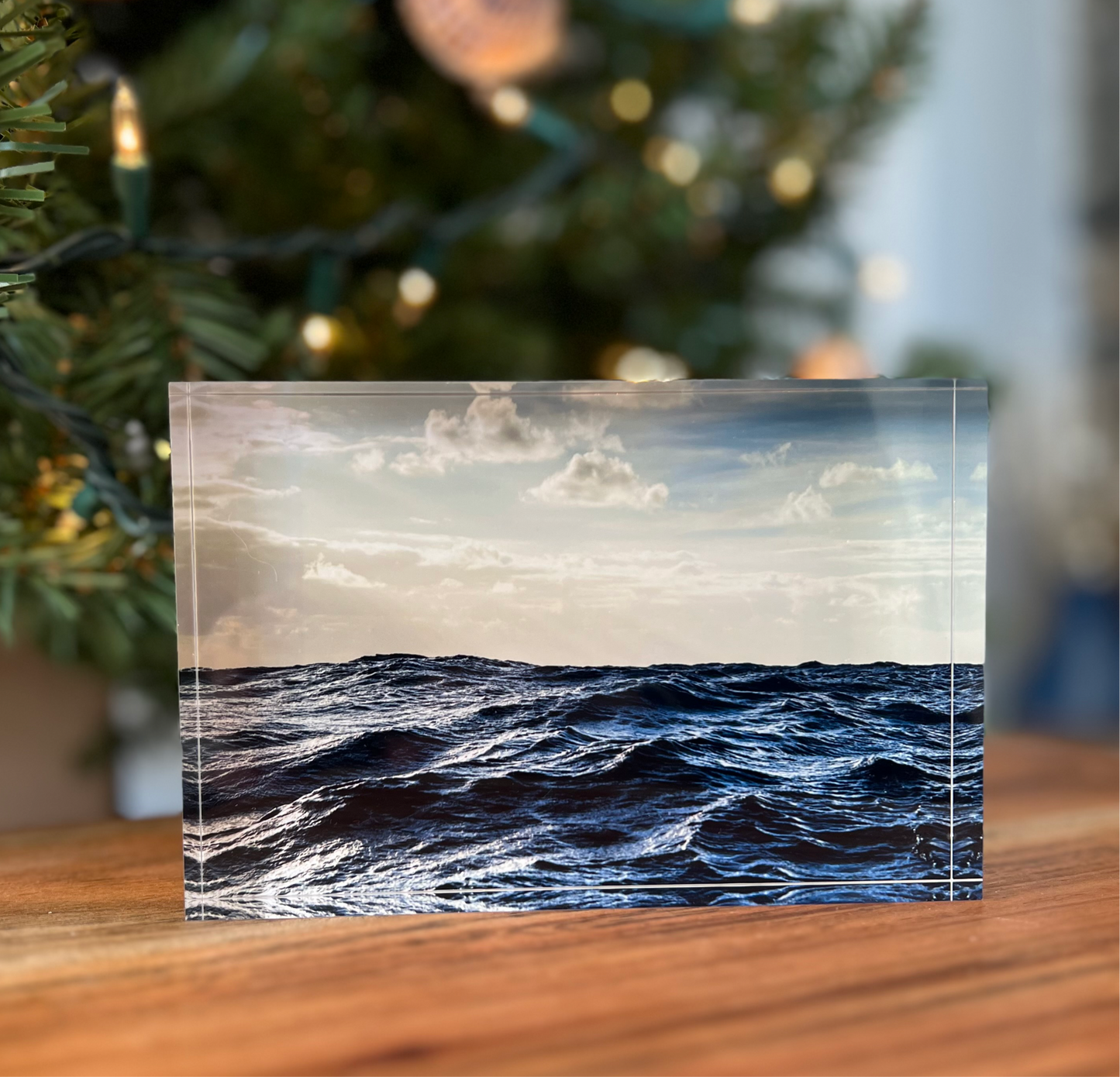 Tropical Storm Acrylic Block