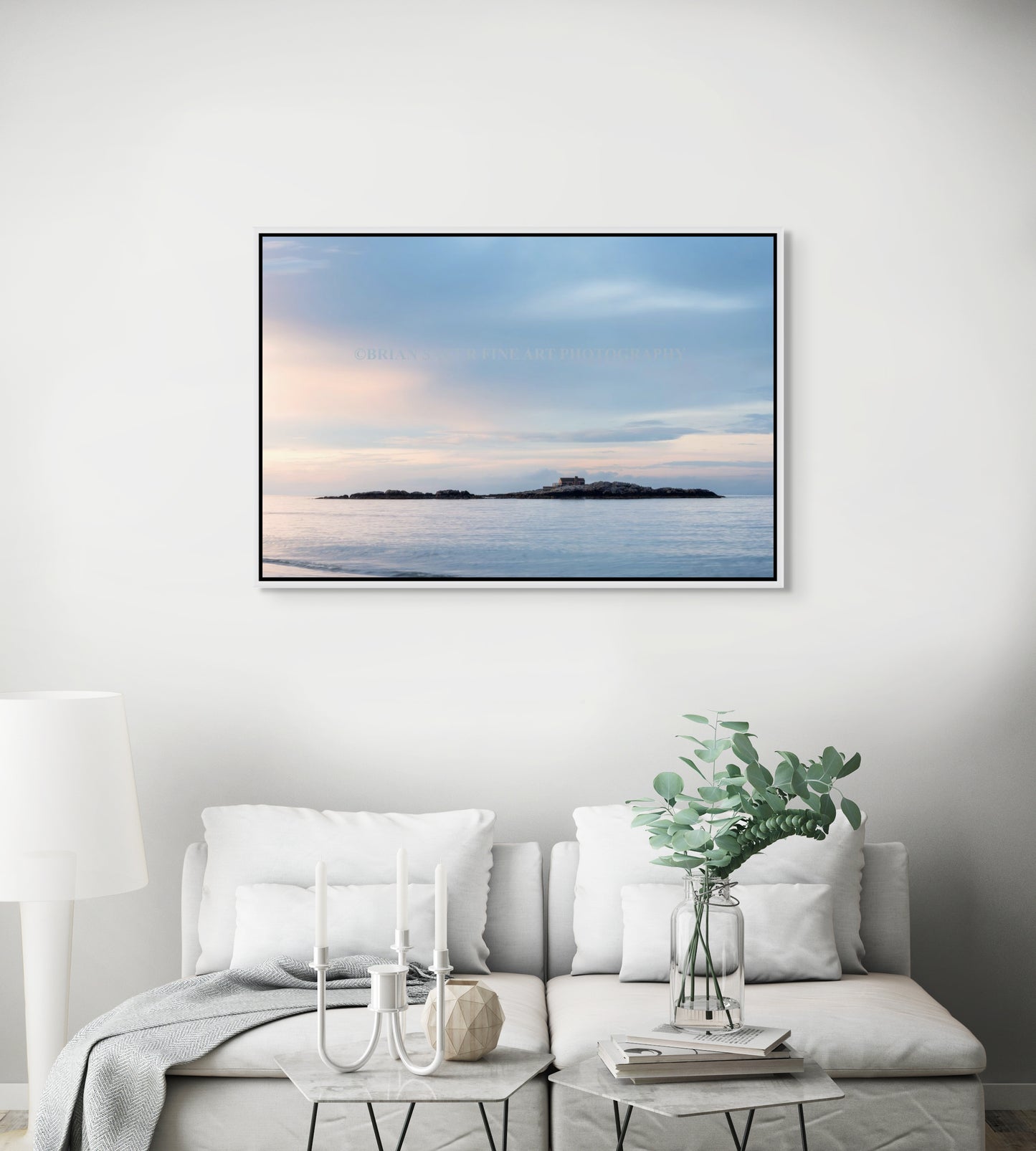 Doctor's Island: Framed Limited Edition 20x30" Satin Metal Print