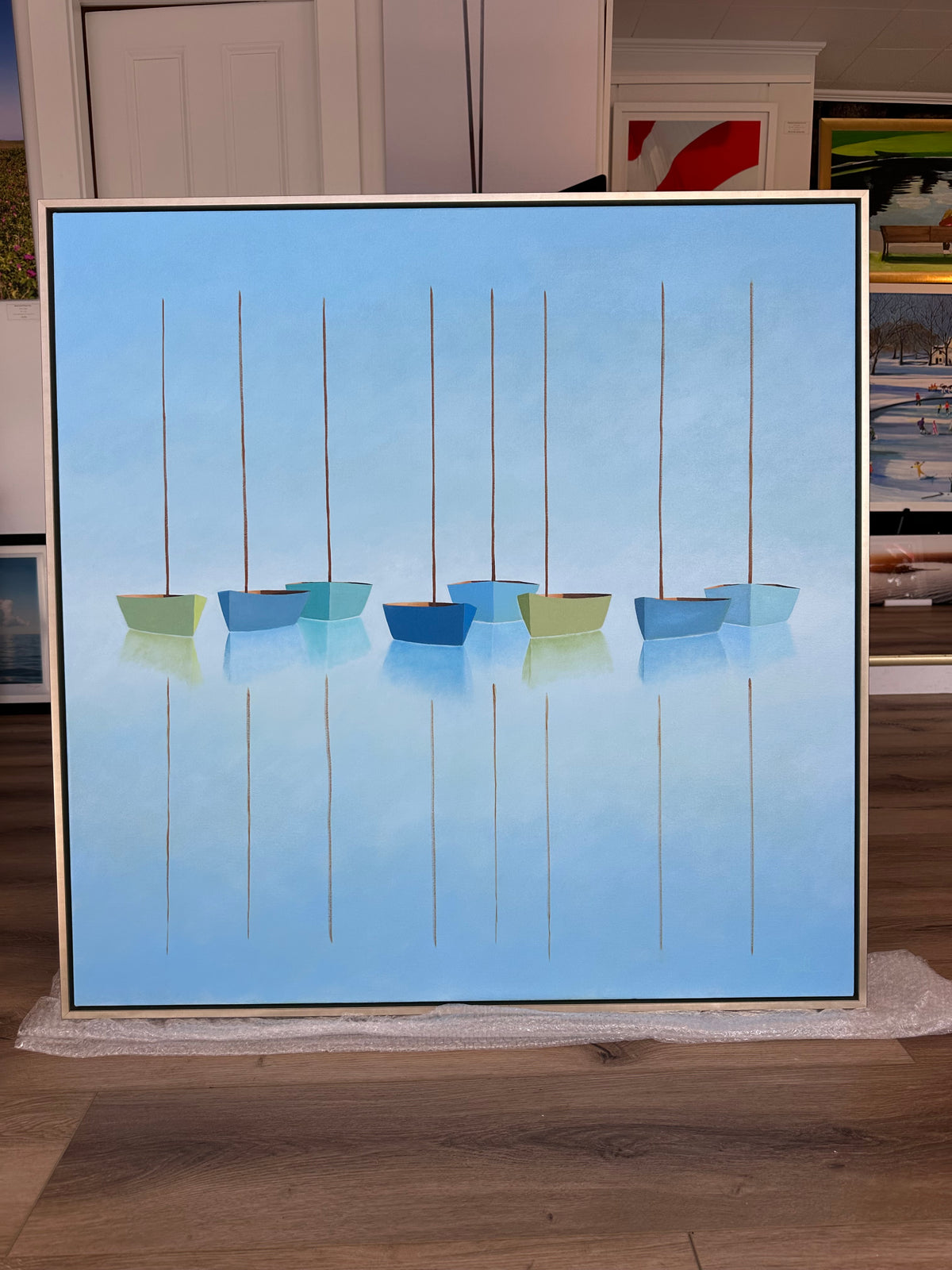 "Smooth Sailing" Original Oil on Canvas by Matthew Jay Russell
