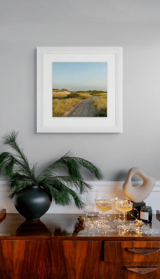 Low Beach: Framed Print